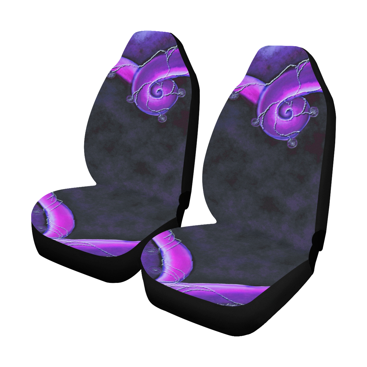 heart 18 Car Seat Covers (Set of 2)