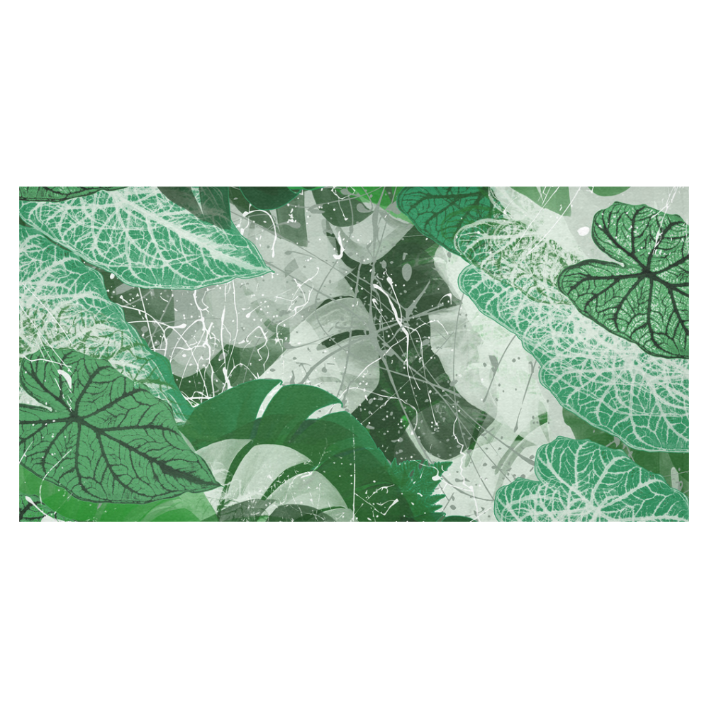 Tropicalia Cotton Linen Tablecloth 60"x120"