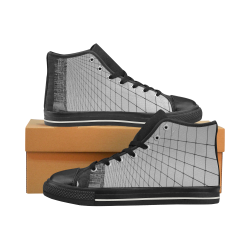 Brooklyn Bridge Men’s Classic High Top Canvas Shoes (Model 017)