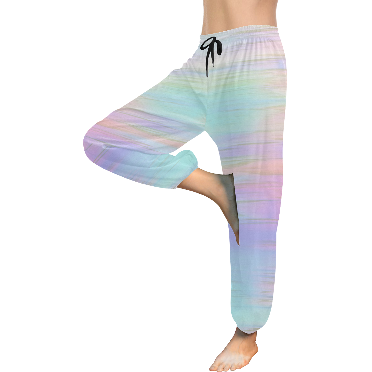 noisy gradient 1 pastel by JamColors Women's All Over Print Harem Pants (Model L18)