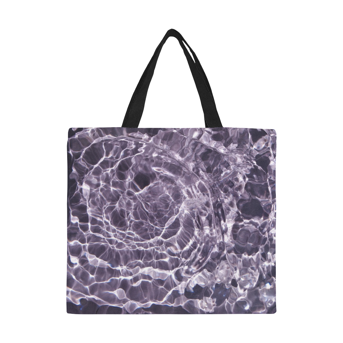 Violaceous Soul All Over Print Canvas Tote Bag/Large (Model 1699)