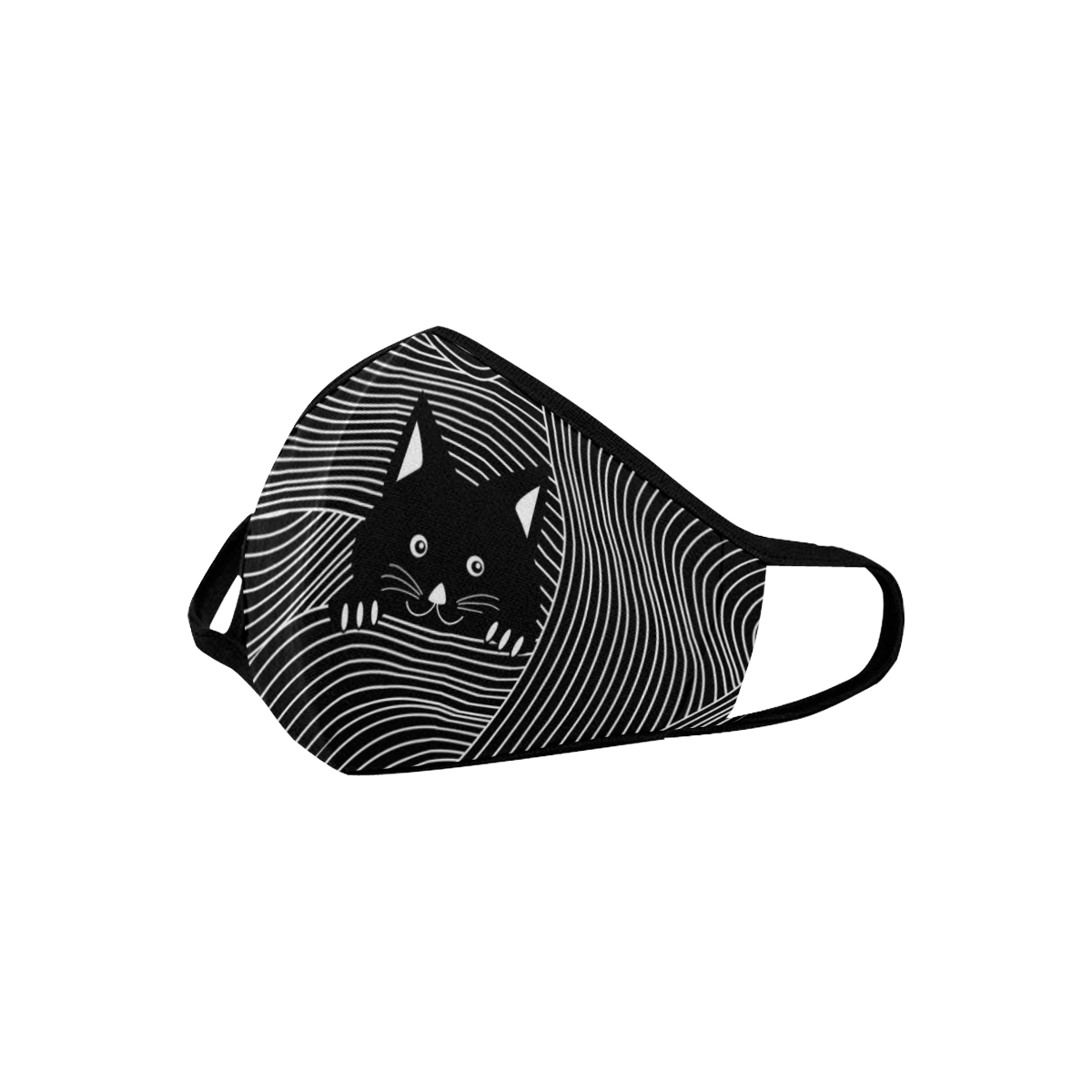 Hidden Kitten Mouth Mask