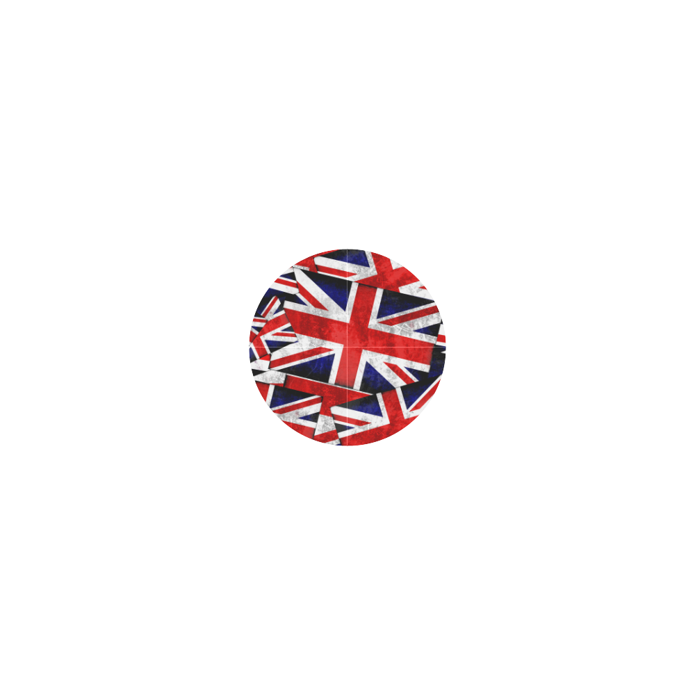 Union Jack British UK Flag Neoprene Water Bottle Pouch/Small