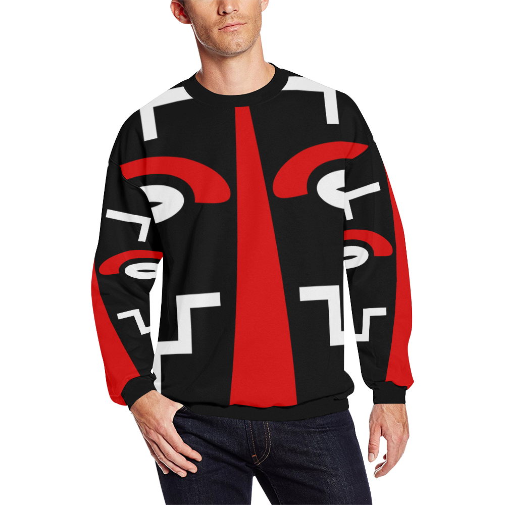 ligbi tribal All Over Print Crewneck Sweatshirt for Men (Model H18)