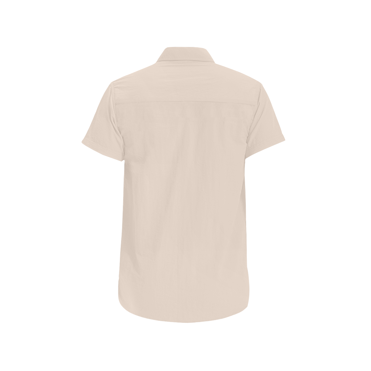 color champagne pink Men's All Over Print Short Sleeve Shirt (Model T53)
