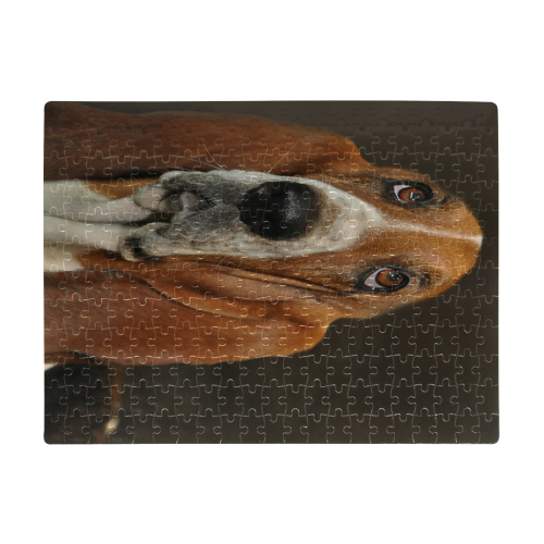 Basset Hound A3 Size Jigsaw Puzzle (Set of 252 Pieces)