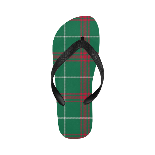 Welsh National Tartan Flip Flops for Men/Women (Model 040)