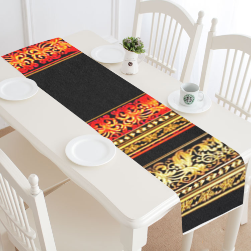 exotic formal dinner party table runner Table Runner 14x72 inch