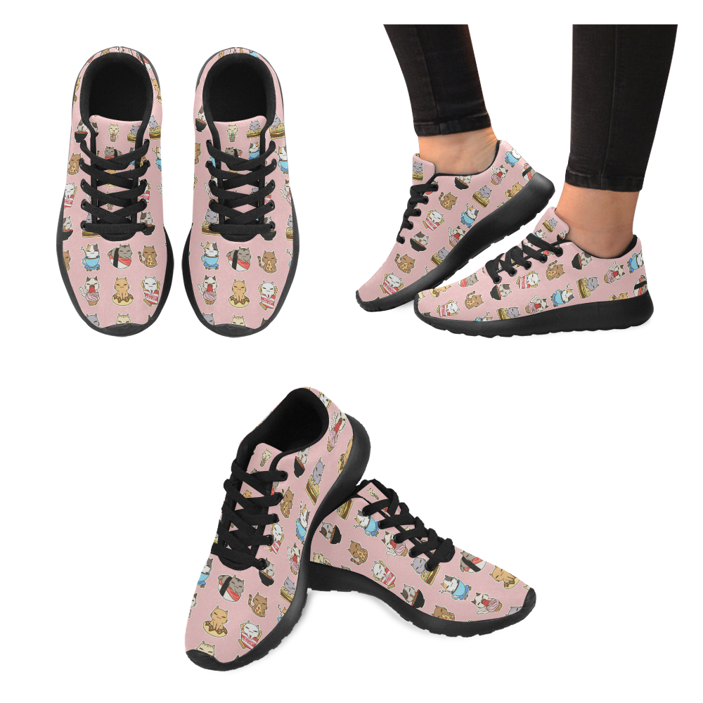 pink Women’s Running Shoes (Model 020)