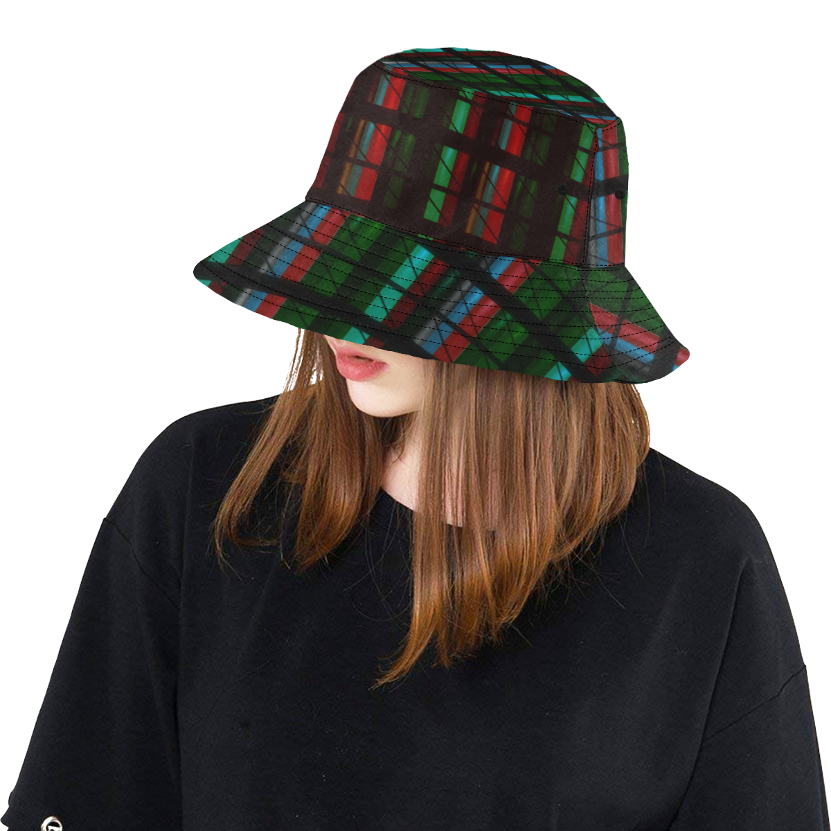 Greenery All Over Print Bucket Hat