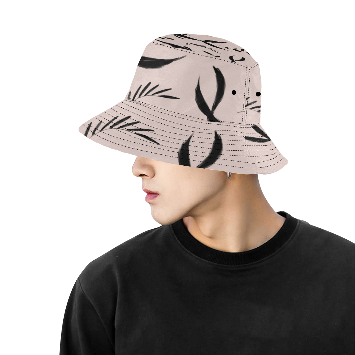 Koi Pond All Over Print Bucket Hat for Men