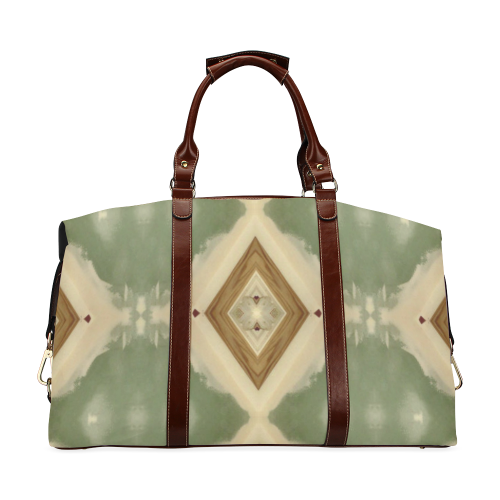 Geometric Camo Classic Travel Bag (Model 1643) Remake