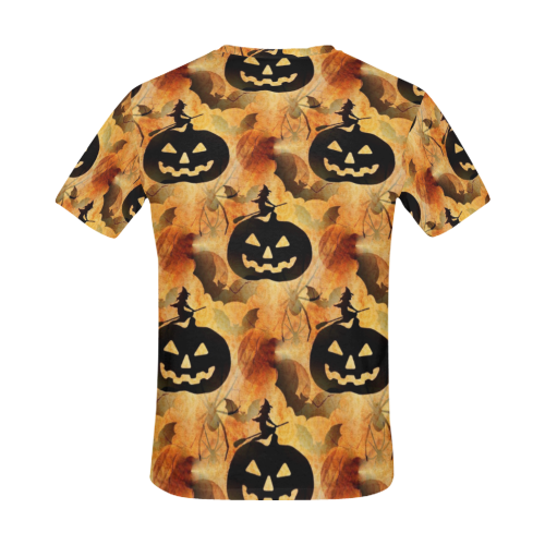 Halloween by Nico Bielow All Over Print T-Shirt for Men (USA Size) (Model T40)
