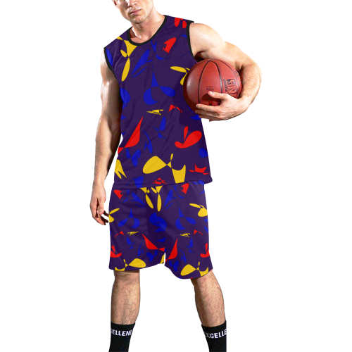 zappwaits f4 All Over Print Basketball Uniform