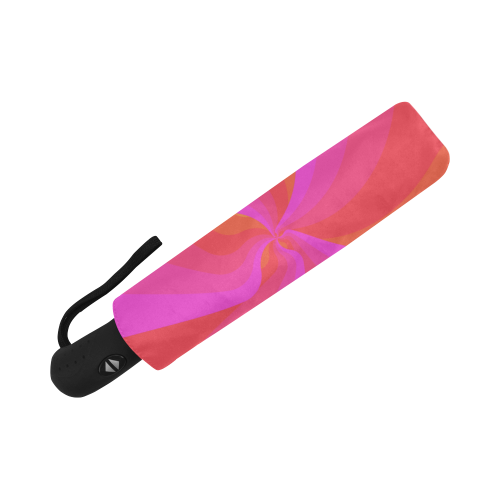 Pink waves Auto-Foldable Umbrella (Model U04)