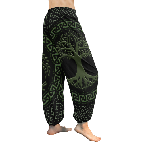 Awesome Celtic Tree Of Life Women's All Over Print Harem Pants (Model L18)