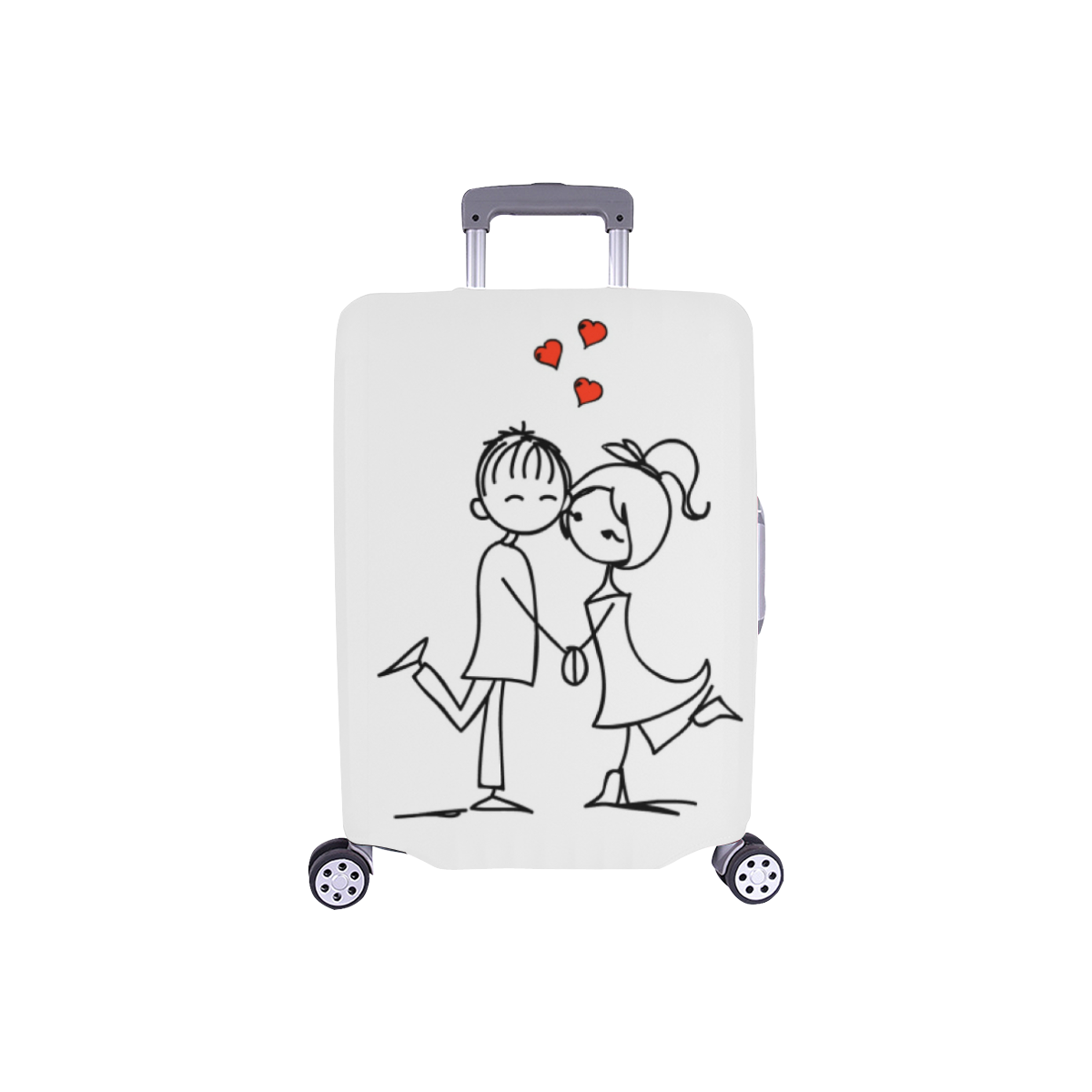 Couple Luggage Cover/Small 18"-21"