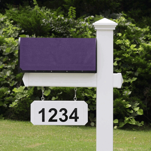 color Russian violet Mailbox Cover