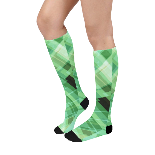 Geo abstract 3 Over-The-Calf Socks