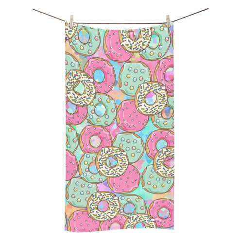 Doughnut (Donut) Pattern Bath Towel 30"x56"