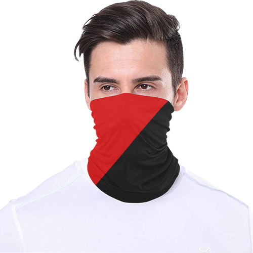 Black and Red Multifunctional Headwear