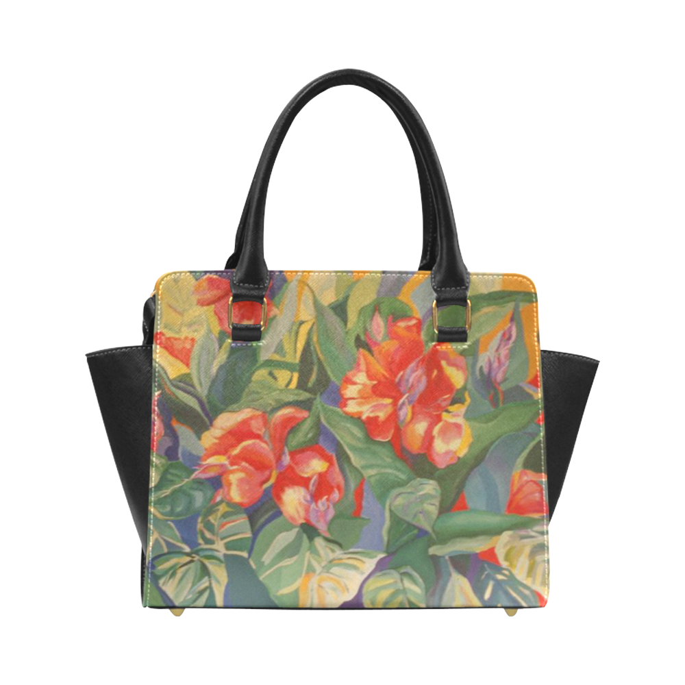 Class Handbag floral Classic Shoulder Handbag (Model 1653)