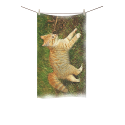 Funny Kitten Custom Towel 16"x28"