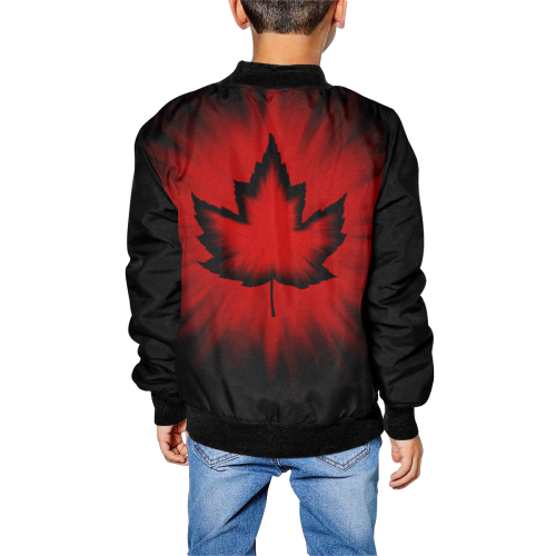 Canada Kid's Bomber Jackets - New Kids' All Over Print Bomber Jacket (Model H40)