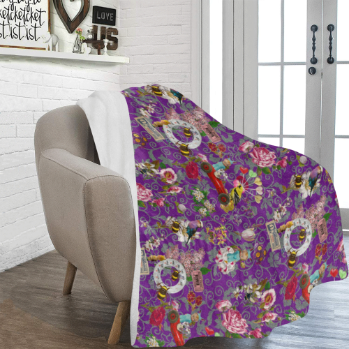 Spring Bank Holiday Ultra-Soft Micro Fleece Blanket 60"x80"