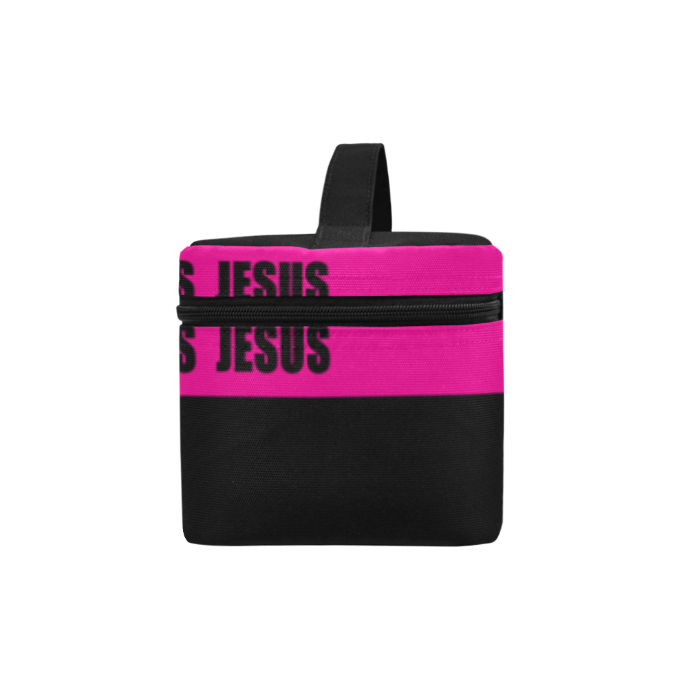 JESUS Meero PINK Cosmetic Bag/Large (Model 1658)