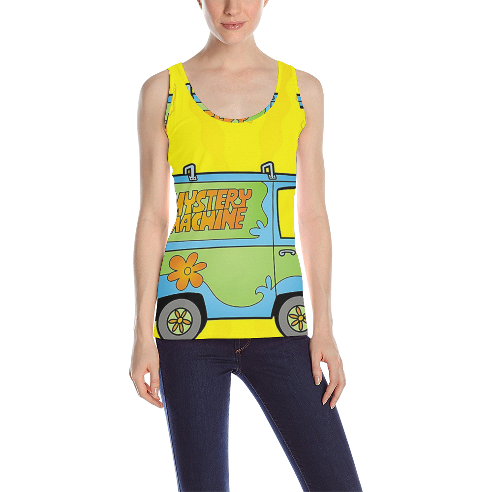scooby All Over Print Tank Top for Women (Model T43)