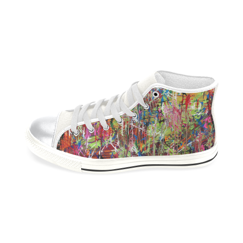 Freedom High Top Canvas Shoes for Kid (Model 017)