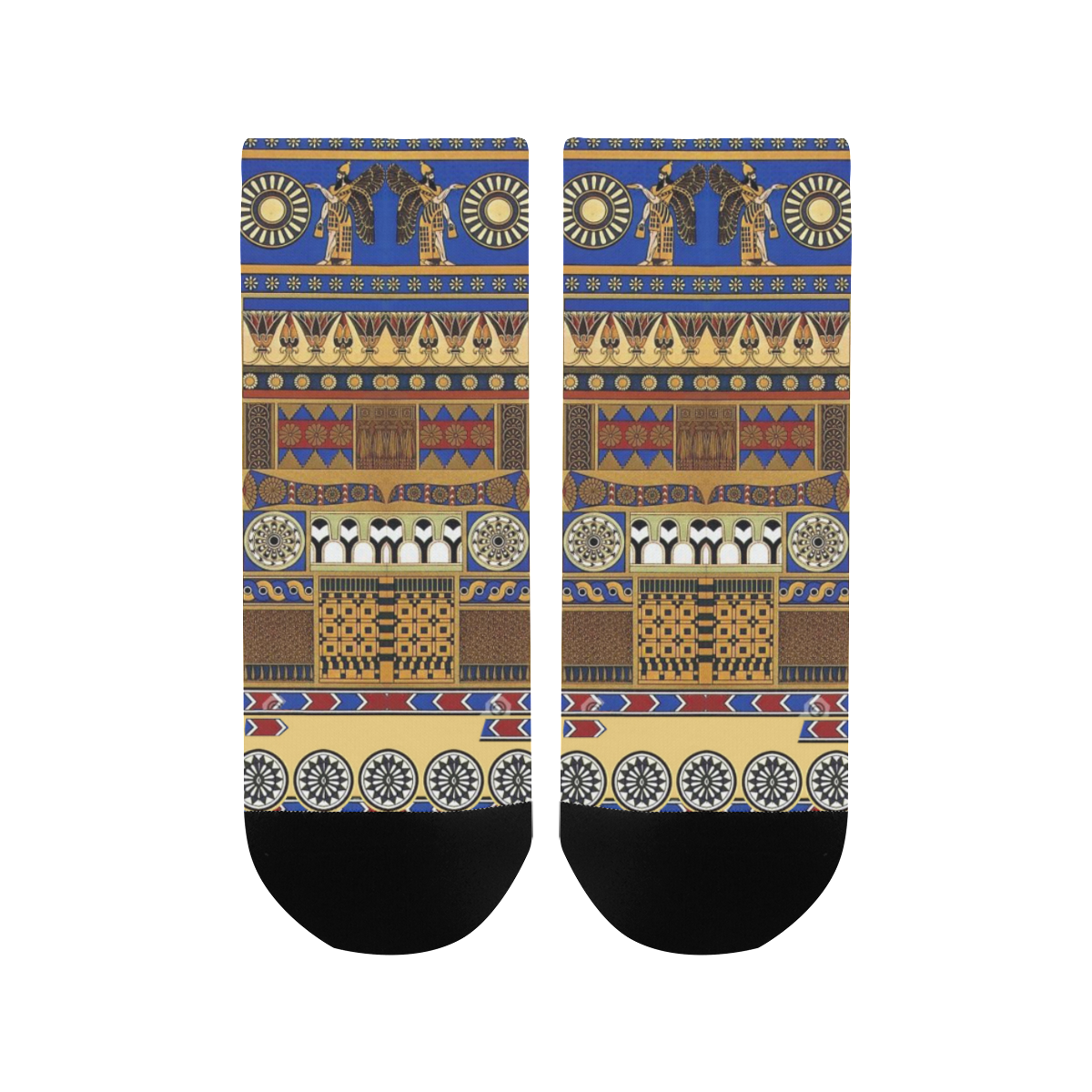 Ancient Assyrian Art Women's Ankle Socks