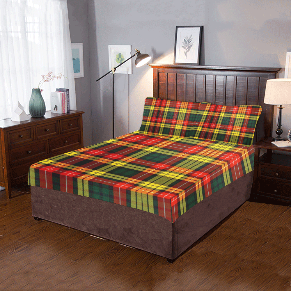 Buchanan Tartan 3-Piece Bedding Set