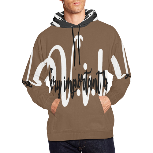 hoodie V.I.B All Over Print Hoodie for Men (USA Size) (Model H13)