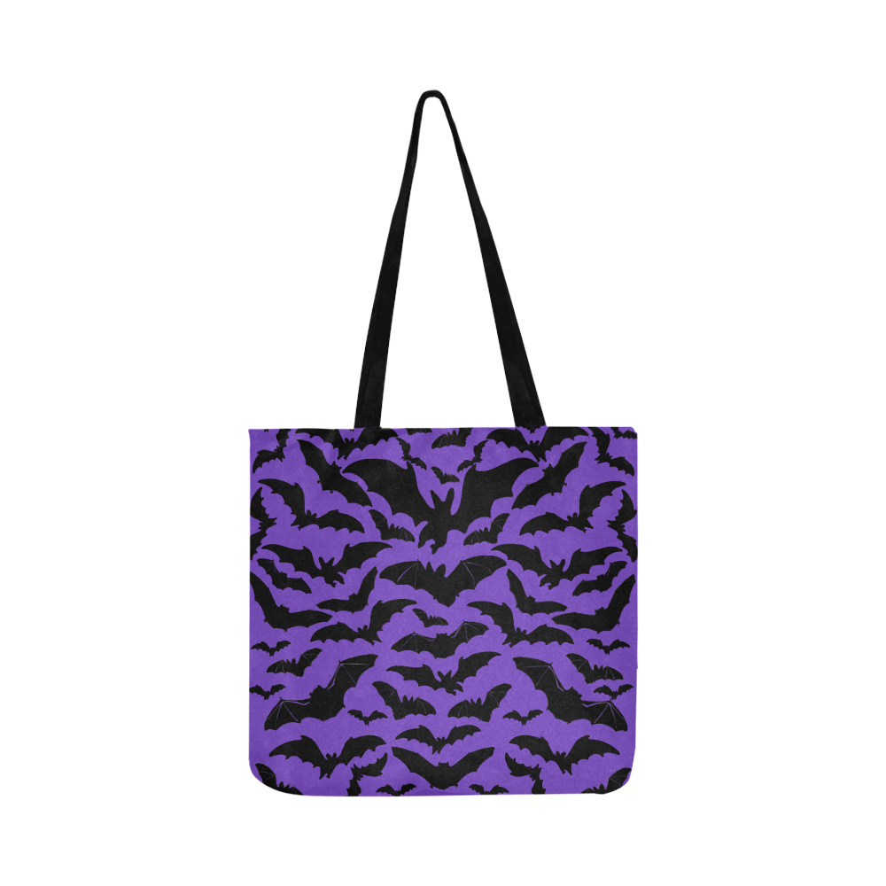 Crazy bat tote Reusable Shopping Bag Model 1660 (Two sides)