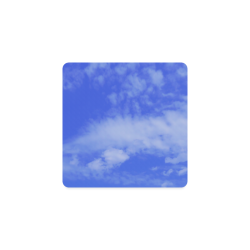 Blue Clouds Square Coaster