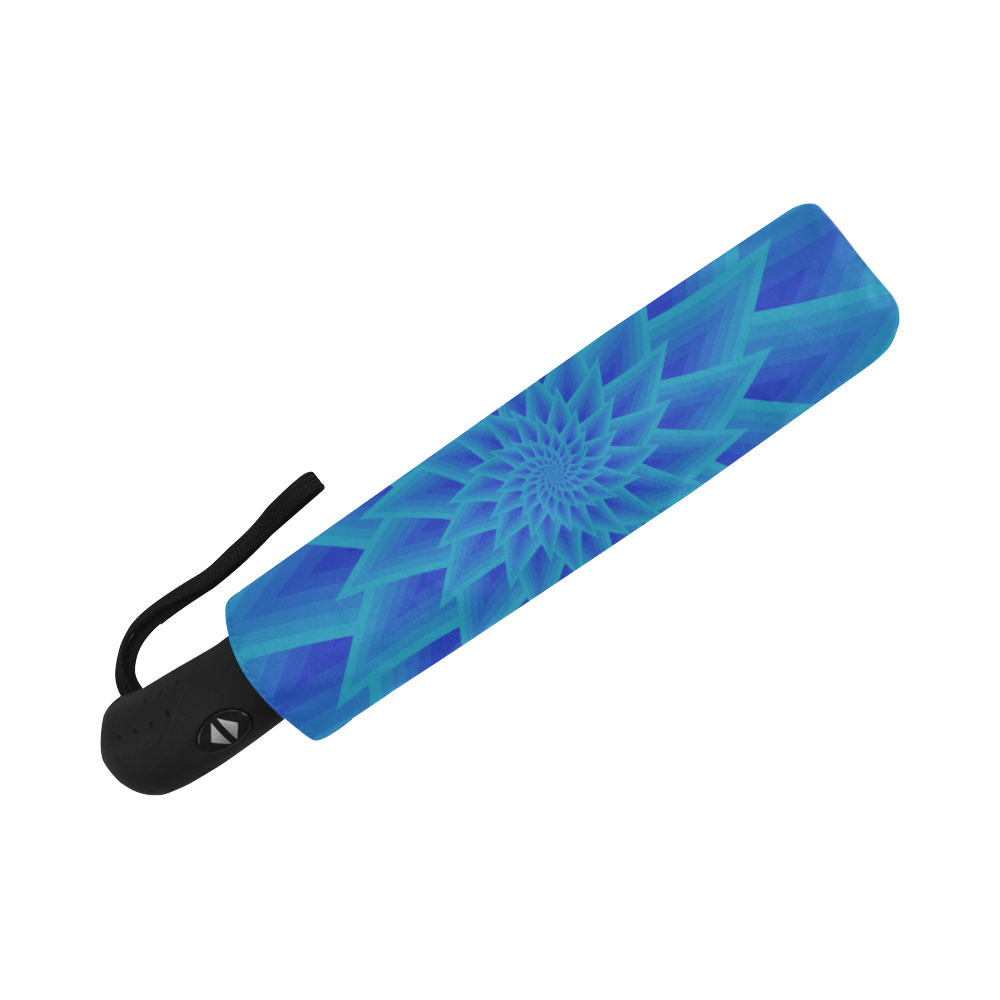 Royal blue georgina Auto-Foldable Umbrella (Model U04)