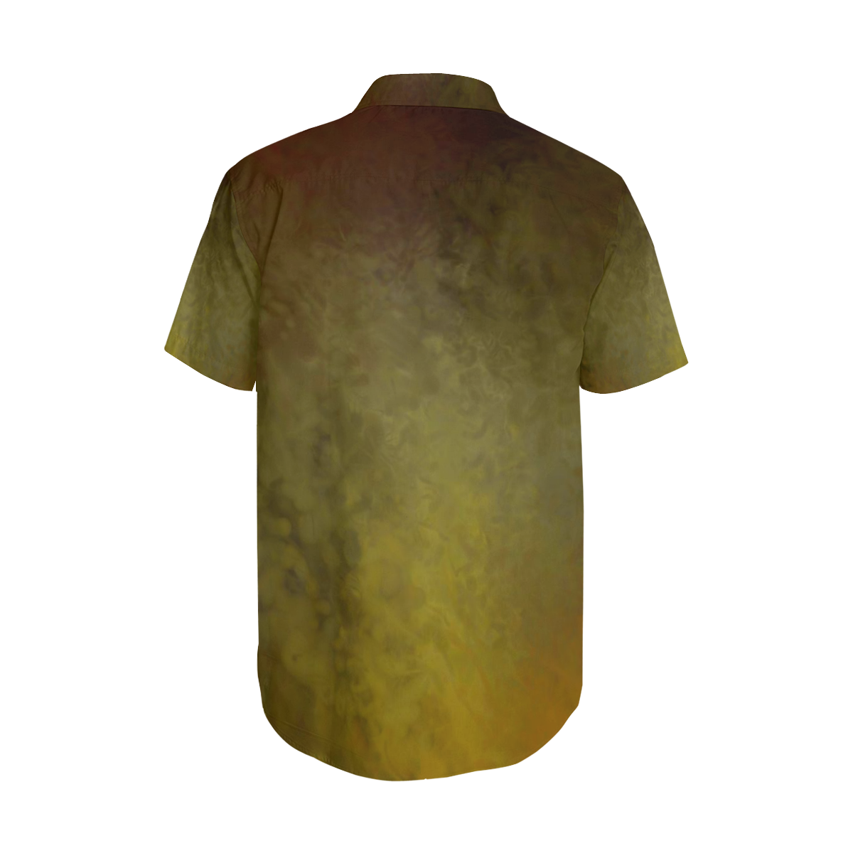 Hephaestus bronze Men's Short Sleeve Shirt with Lapel Collar (Model T54)