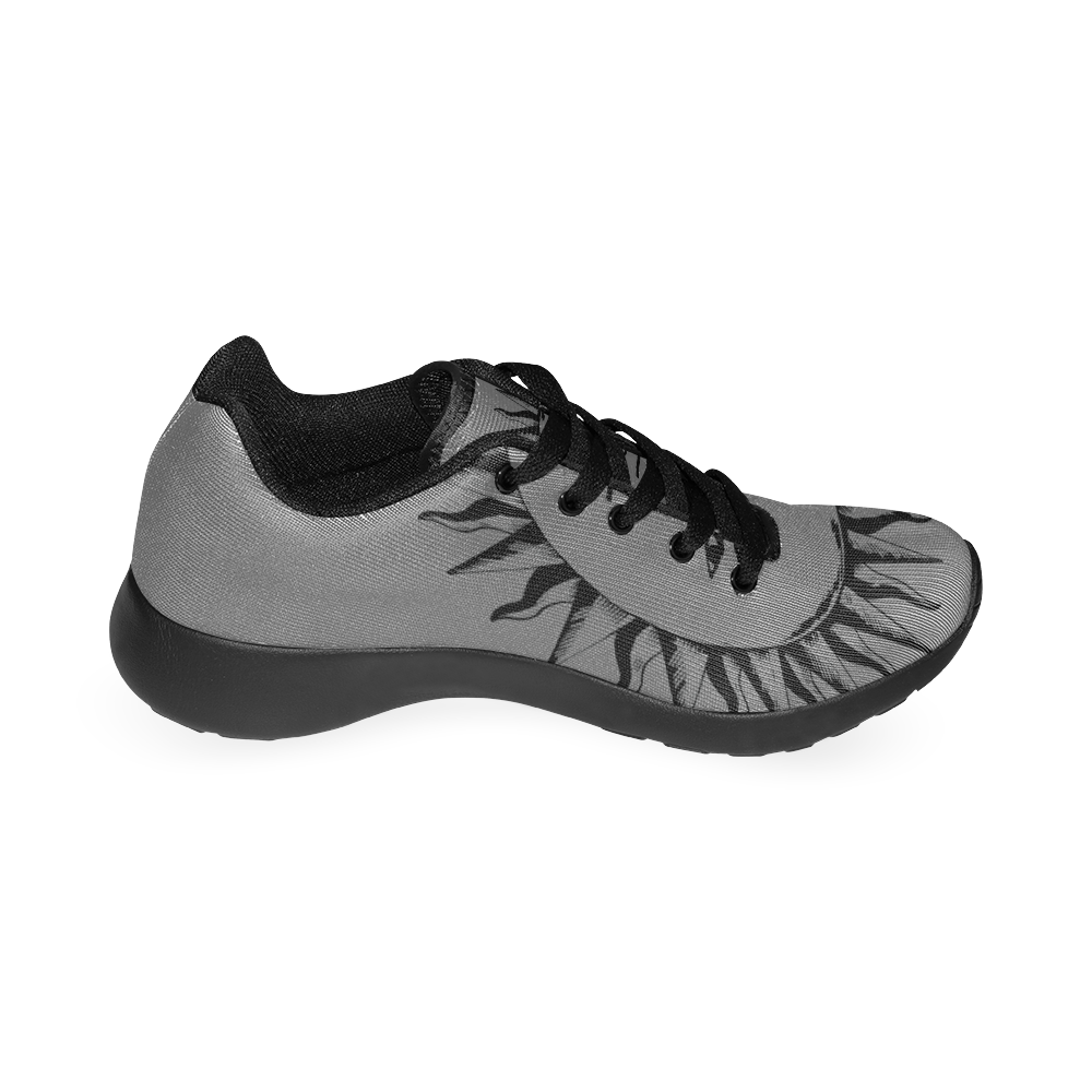 GOD RX 1s Youth Grey & Black Kid's Running Shoes (Model 020)
