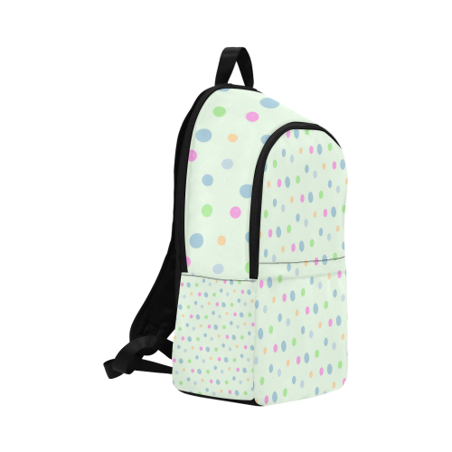 Polka Time Fabric Backpack for Adult (Model 1659)