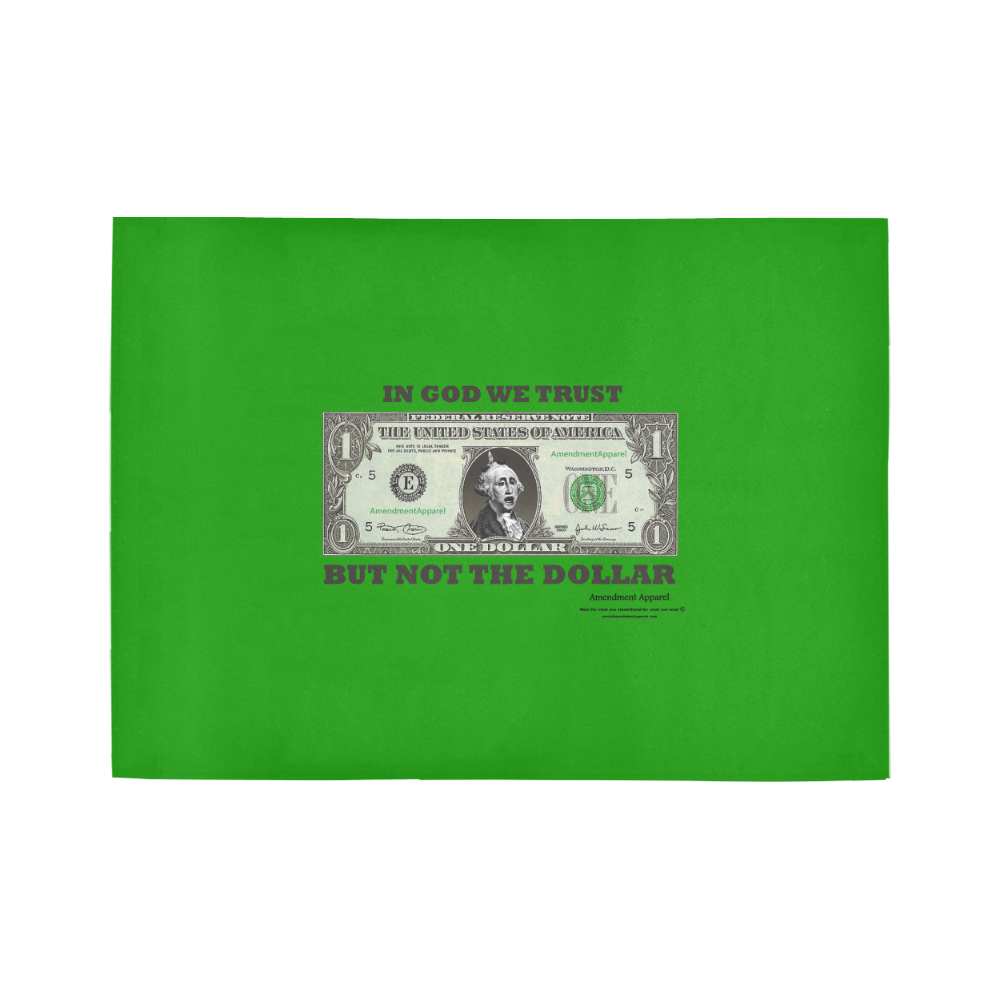 Funky Dollar Bill Area Rug7'x5'