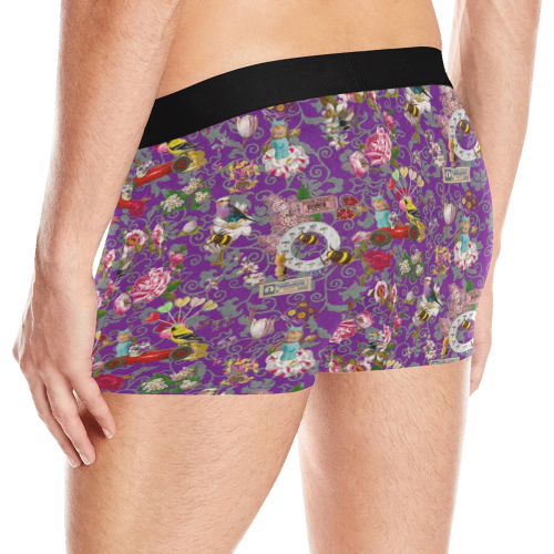 Spring Bank Holiday Men's Boxer Briefs with Merged Design (Model  L10)
