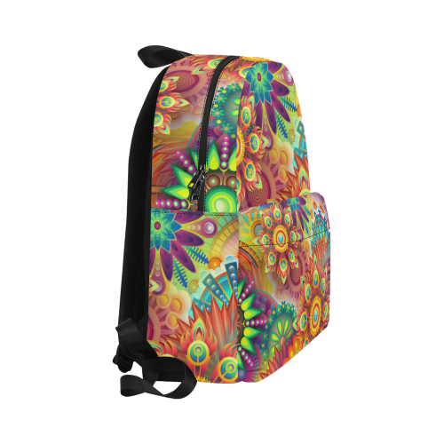 Colorful Abstract Unisex Classic Backpack (Model 1673)