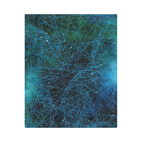 System Network Connection Duvet Cover 86"x70" ( All-over-print)