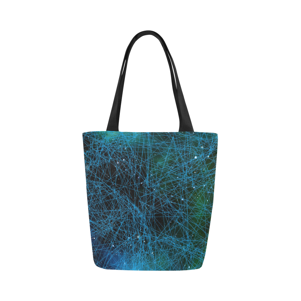 System Network Connection Canvas Tote Bag (Model 1657)