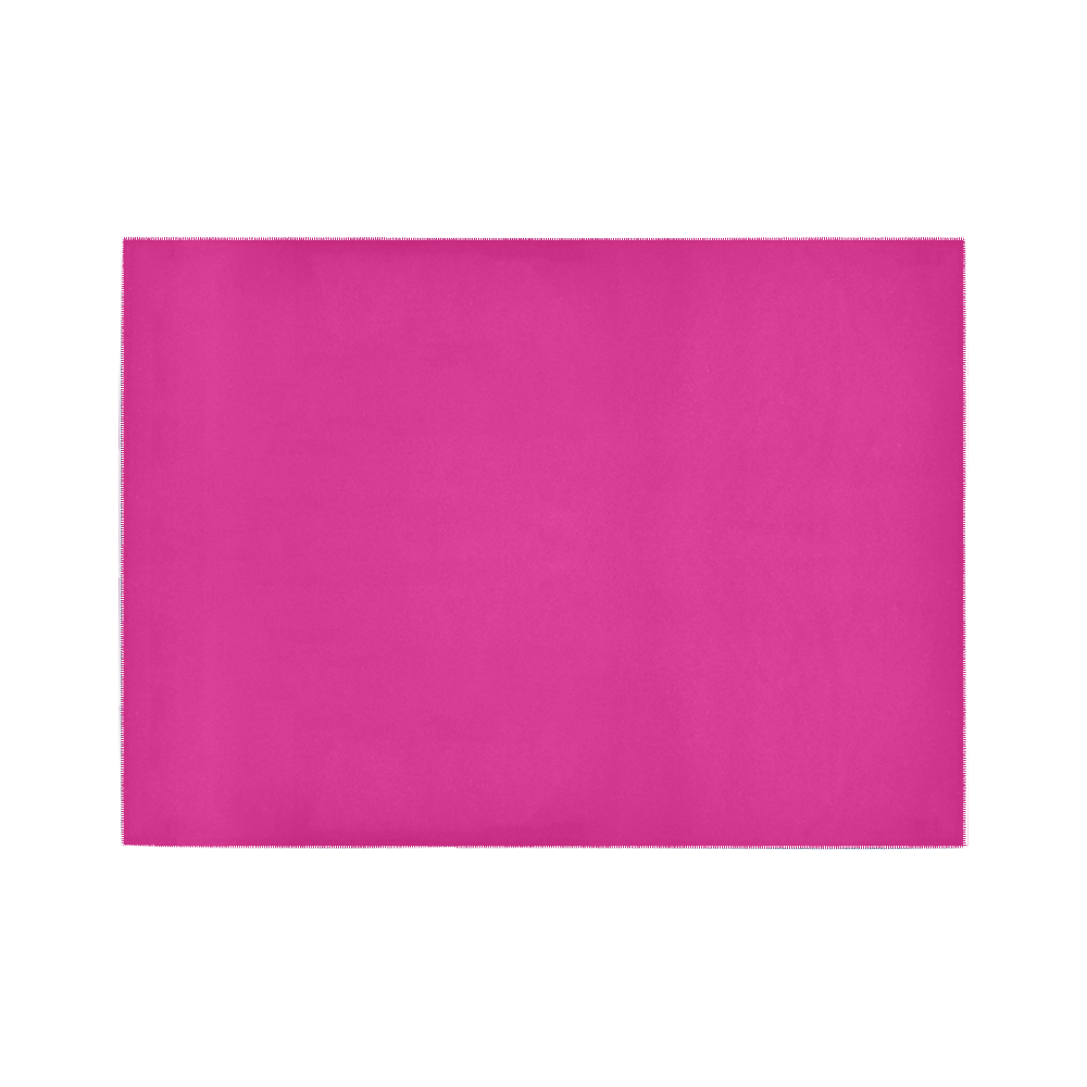 color Barbie pink Area Rug7'x5'