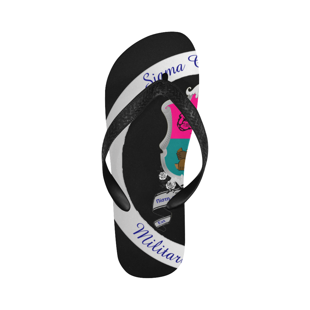 Sigma Chi Epsilon Flip Flops for Men/Women (Model 040)