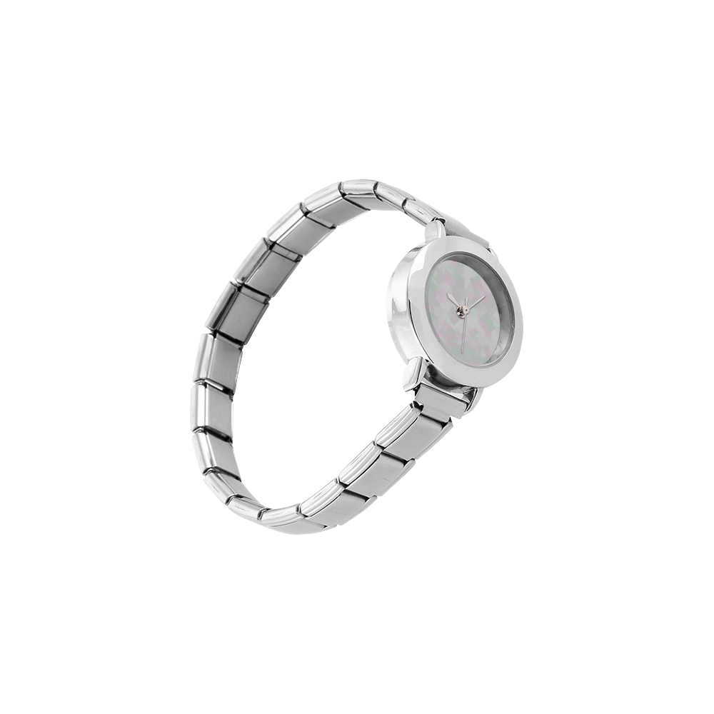 Clear Amour Snuff Mint Women's Italian Charm Watch(Model 107)