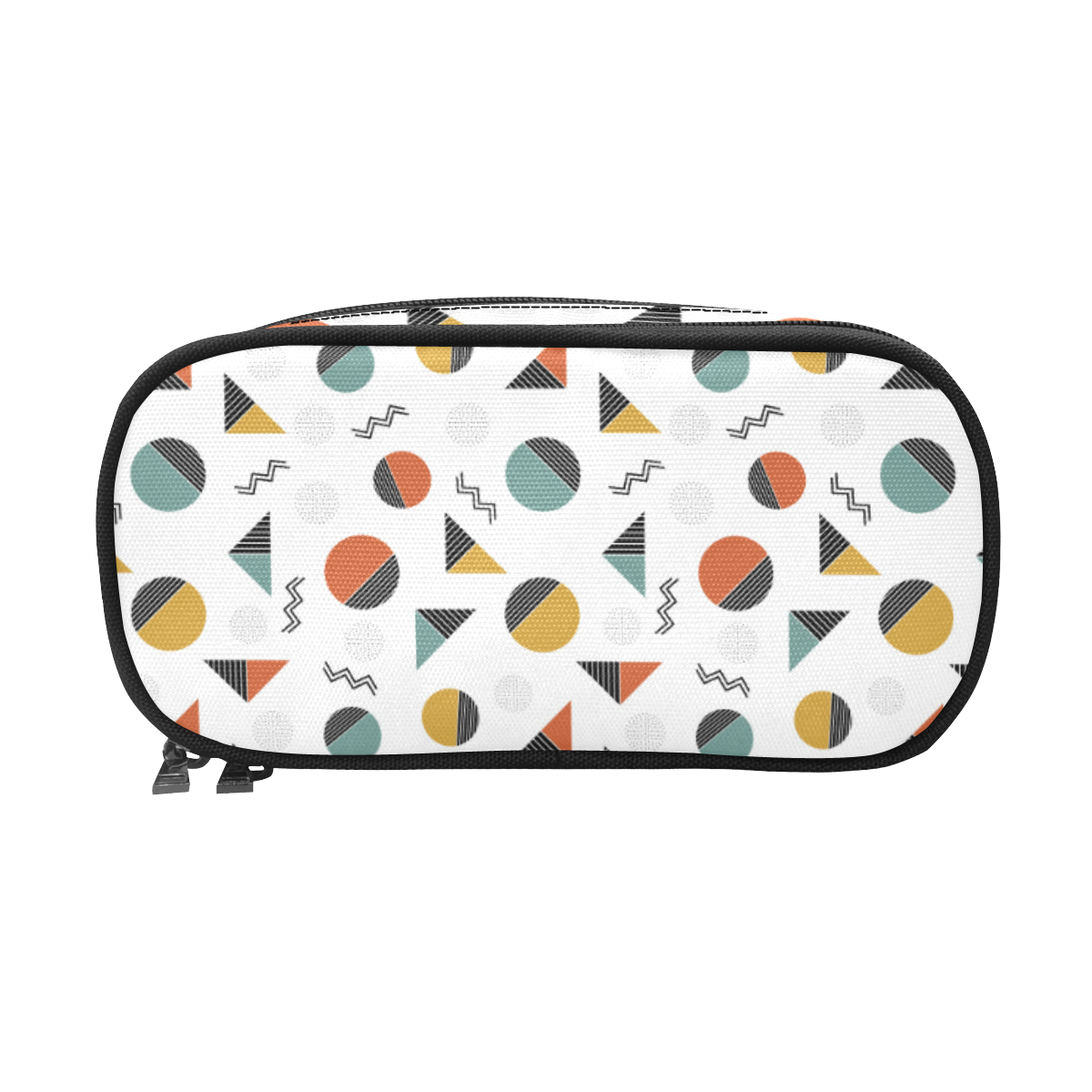 Geo Cutting Shapes Pencil Pouch/Large (Model 1680)